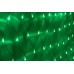 Светодиодная сетка LED-XG-288-2*2M-230V-S (зеленые светодиоды/черный провод) 2*2 м