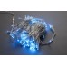 Светодиодная гирлянда LED-PLR-160-24M-240V-B/WH синий, белый провод, 24м