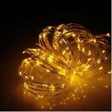Светодиодная гирлянда Роса LED-DD-100-10M-12V-Y, 10м, жёлтая