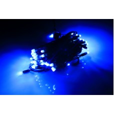 Светодиодная гирлянда LED-PLR-160-16M-240V-B/BG синий, темно-зеленый провод, 16м