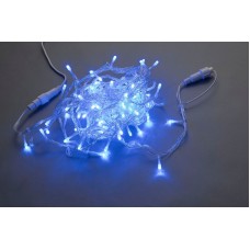 Светодиодная гирлянда LED-PLS-200-20M-240V-B/C, синяя, прозрачный провод, соединяемая, 20м