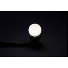 Светодиодная лампа для Белт Лайт E-27 LED G45 0.5W 220-240V 4100K White E27 (ДИММИРУЕМАЯ), белый