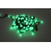 Светодиодная гирлянда шарики LED-PLR-100-15M-25MM-240V-G/BL-W/O зеленый цвет, черный каучуковый провод, 15М (без силового шнура) (без силового шнура)