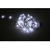 Светодиодная гирлянда шарики LED-PLR-100-15M-25MM-240V-W/WH -W/O белый цвет, белый каучуковый провод, 15М (без силового шнура)