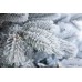 Ель искусственная с вплетенной гирляндой Мольвено 155 см в снегу