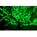 Дерево светодиодное Сакура 2,5*2,0 м зеленое