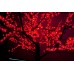 Дерево светодиодное Сакура 2,5*2,0 м красное