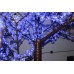 Дерево светодиодное Сакура 2,5*2,0 м синее