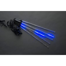 Тающие сосульки LED-PL-SNOW-320L-5-12V-B синие, съемные, 5шт, 5*0.5м