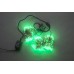 Светодиодный спайдер LED-BS-200*3-20M*3-24V-G зеленый, зеленый Flash, прозрачный провод, 3 нити по 20 м