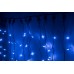 Светодиодный занавес LED-XP-5725-6M-230V-S (синие светодиоды/черный провод) Flash, 2*6 м